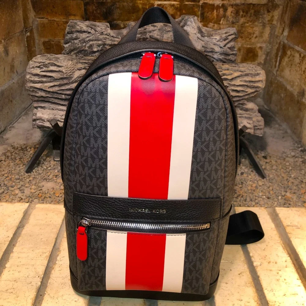 💥Moving to @the_bag_guy💥Michael Kors - Mason Varsity Stripe Sling Pack - Picture 10 of 16